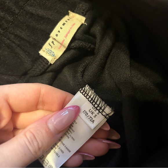 Free people movement Take The Lead Velour Pants black size small - Picture 3 of 7